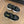 CC Toe Sandals Black With White Patent Leather 299544