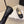CC 26 Shearling Ballet Flat Black Beige Cowhide Wool 588921