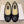 CC 26 Shearling Ballet Flat Black Beige Cowhide Wool 588921