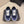 CC 26 Sneaker Navy Blue mix White Tweed Fabric and Suede 589080