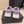 CC 26 Baskets Tissu tweed blanc et mélangé violet et daim 589083