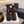 Bottes CC 26 avec semelle crantée en cuir suédé marron chocolat et noir 588680