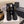 CC 26 Boot With Lug Sole Black Suede Leather 588681