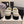 CC 26 Fur-lined Loafer With Bow Black White Wool Leather 588825