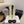 CC 26 Short Boot With Gold-tone Ankle Chain White Black Lambskin 588820