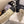 CC 26 Quilted Lace-up Boot Cream Black Suede Calfskin