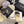 CC 26 Shearling Slip-on Loafer Black White Leather Wool 588719
