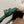 HM 26s Oran Studded Sandals In Emerald Green Calfskin