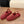 CC 26s Slingback Loafers Burgundy Suede Shearling 122675
