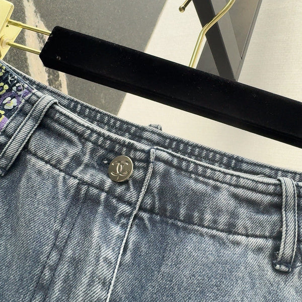 Pantaloni CC 25 in cotone blu
