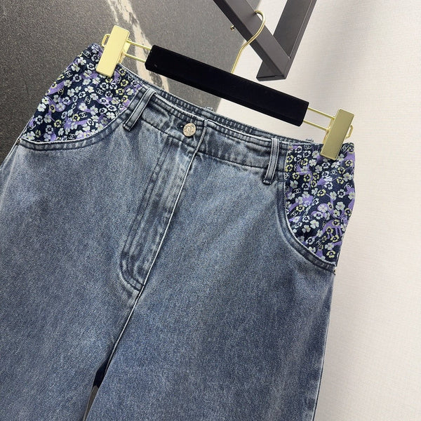 Pantaloni CC 25 in cotone blu