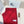 BBR Double-Sided Scarf 190CM Red Cashmere 293316