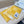 Écharpe double face BBR 182CM cachemire jaune 293326