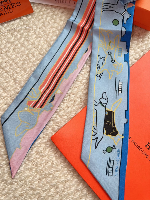 HM 26s Scarf 86 In Silk 309596