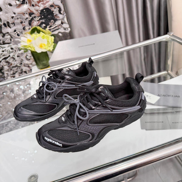 Balenciaga Monday Sneakers Black Mesh TPU 714950