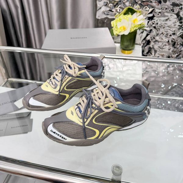 Balenciaga Baskets Monday Jaune Olive Maille TPU 714948