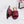 CD 26s Slippers Burgundy Beige Cowhide 681590