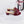 CD 26s Slippers Burgundy Beige Cowhide 681590