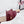 CD 26s Slippers Burgundy Beige Cowhide 681590
