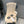 SET BEANIE HAT AND SCARF IN BISQUE BEIGE WOOL 424022