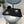 SET BEANIE HAT AND SCARF IN BLACK WOOL 424024