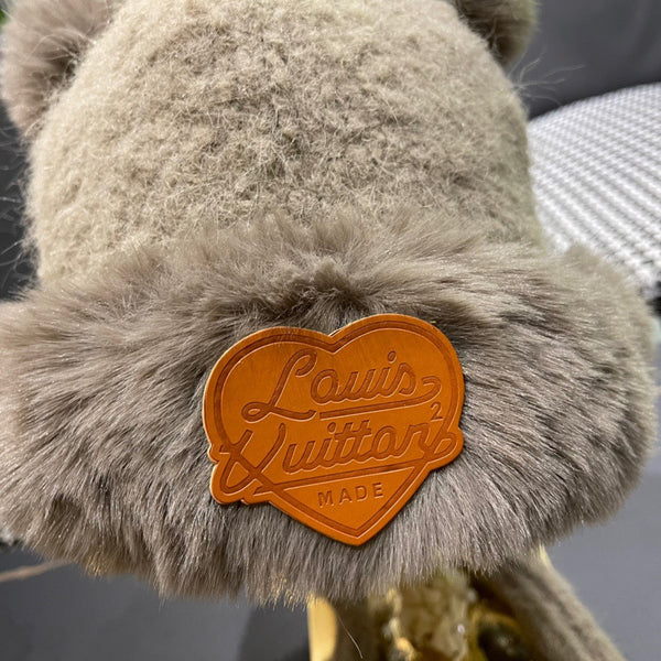 BERRETTO IN LANA BEIGE PERGAMENA E PELLICCIA DI AGNELLO 427794 