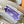 POCHETTE METIS EAST WEST 21 IN WHITE PURPLE MONOGRAM EMPREINTE LEATHER