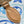ONTHEGO EAST WEST 25 IN LAGOON BLUE MONOGRAM TILES CANVAS