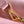 CAPUCINES EAST-WEST 33 IN BLUSH PINK CALFSKIN GOLD HARDWARE