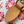 SPEEDY BANDOULIÈRE 20 IN CORAL MONOGRAM TILES CANVAS GOLD BUCKLE