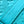 KEEPALL BANDOULIÈRE 25 IN TURQUOISE BLUE MONOGRAM EMBOSSED CALFSKIN