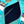 KEEPALL BANDOULIÈRE 25 IN TURQUOISE BLUE MONOGRAM EMBOSSED CALFSKIN