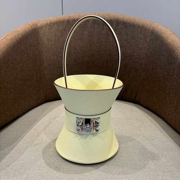 HM Mini Medor Bag Cream Epsom Calfskin 269891