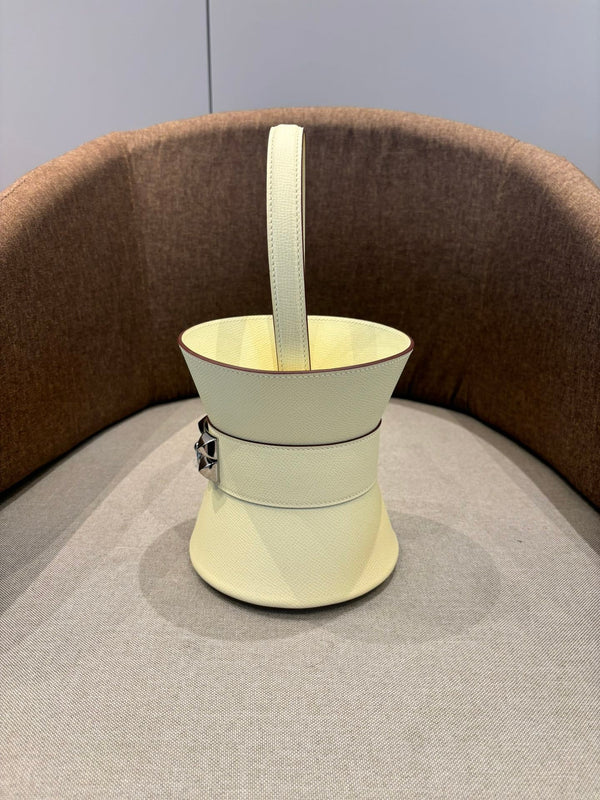 HM Mini Medor Bag Cream Epsom Calfskin 269891