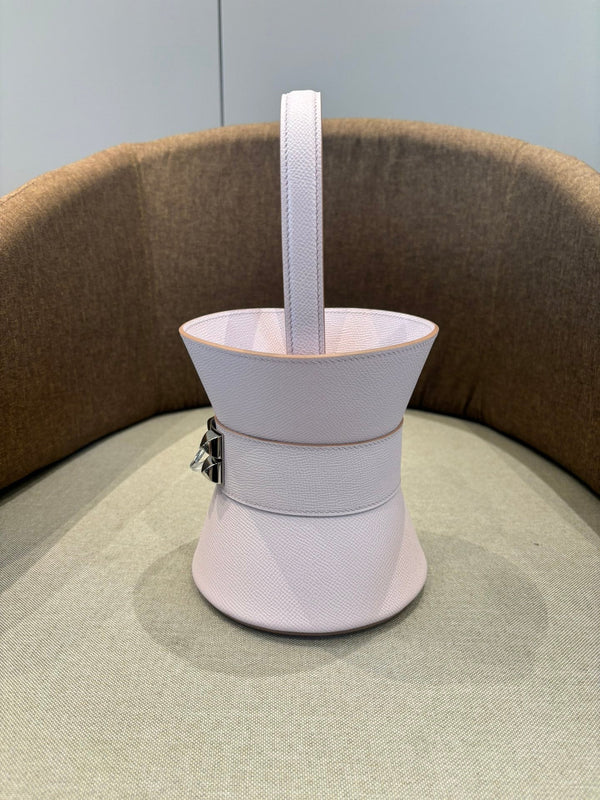 HM Mini Medor Bag Pink  Epsom Calfskin 269897