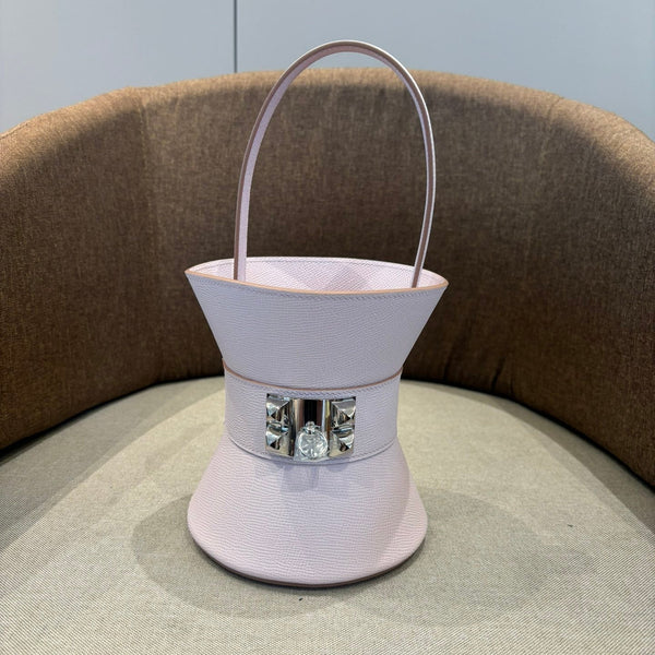 HM Mini Medor Bag Pink  Epsom Calfskin 269897