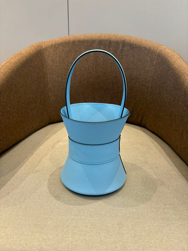 HM Mini Medor Bag Blue Sky Epsom Calfskin 269901