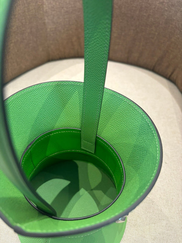 HM Mini Medor Bag Green Epsom Calfskin 269905