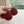SL GEMMA BALLET FLAT GARNET FUR