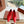 rebecca ballerina flat red calfskin