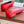 rebecca ballerina flat red calfskin