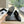 CC Moccasins Plain Black Chain Lambskin