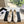 CC Moccasins White Chain Lambskin