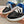 Miumiu 25 Platform Sneakers Black Blue Cowhide Wool 549098