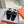 HM Chypre Sandal Black Mix White Calfskin 202814