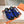 HM 25 Chypre Sandal Blue Suede Calfskin Silver H