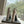 PLATFORM ANKLE STRAP HEELS IN BEIGE METALLIC ATTACHED RHINESTONES CALFSKIN