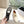 CELINE Buckle Triomphe Loafers White Leather 285957