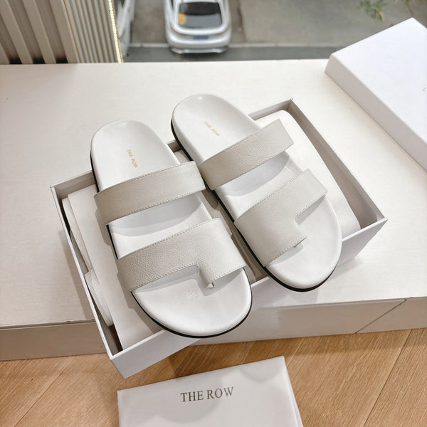 Hugh Sandal in White Cowhide 286180