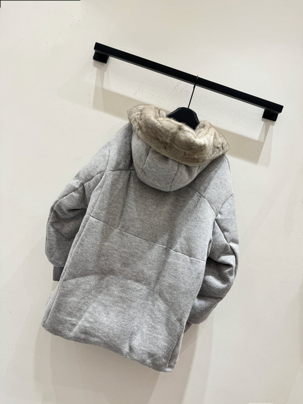 LP 25 Jacket Gray Wool Cashmere 310262